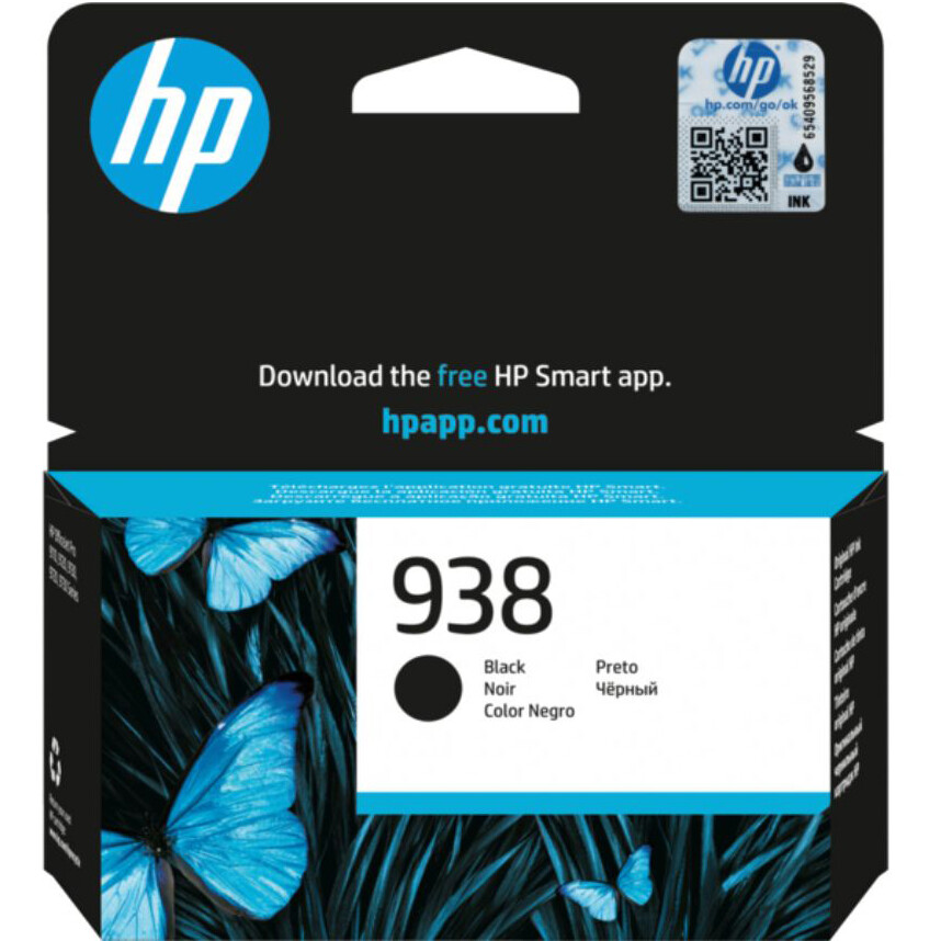 Cartouche HP 4S6X8PE (№938) Black