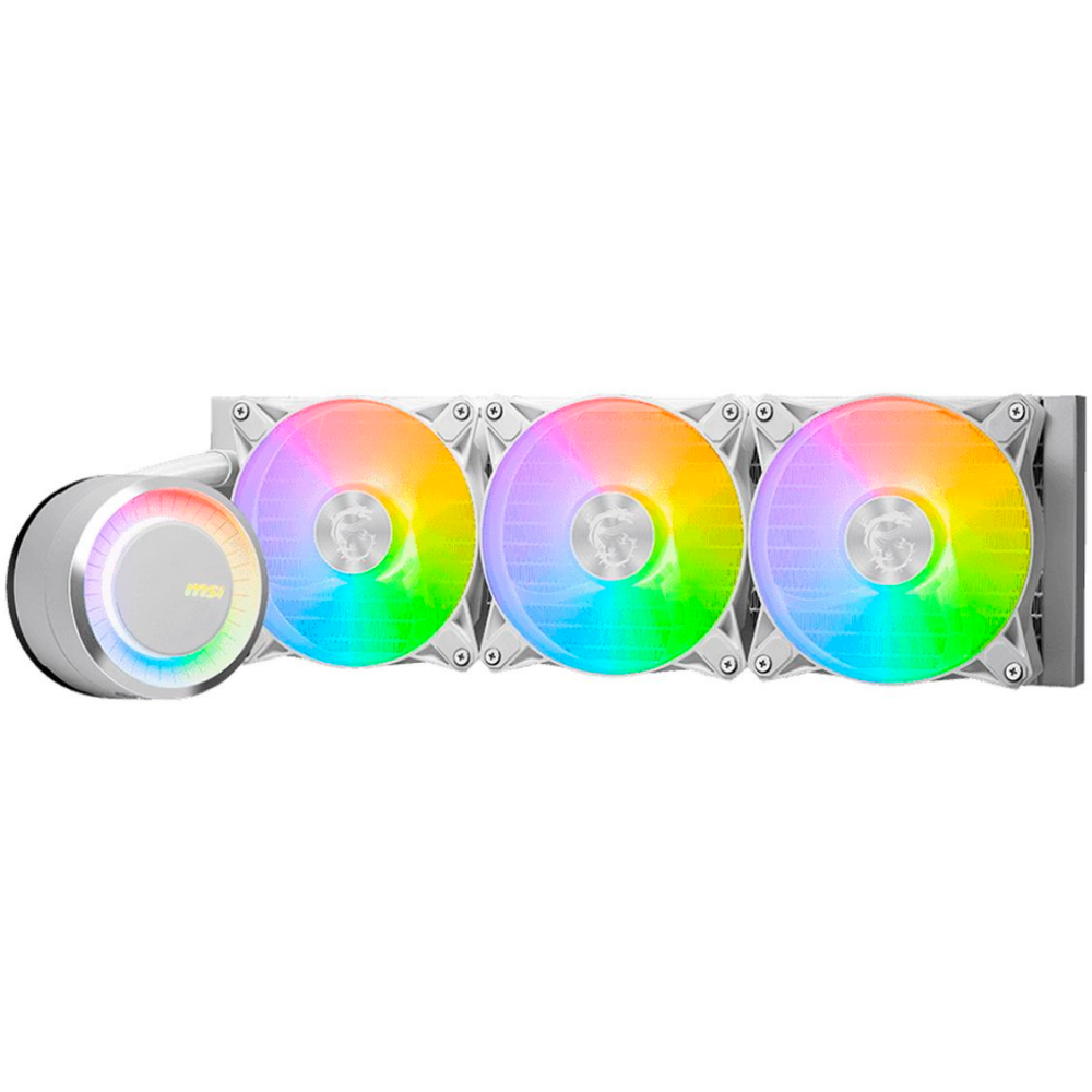 Liquid cooling system MSI MAG CORELIQUID E360 WHITE - 306-7ZW6E27-C24