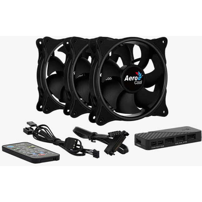 Ventilateur de boîtier AeroCool Eclipse 12 Pro - EN58139 - photo 2