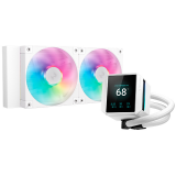 Liquid cooling system DeepCool MYSTIQUE 240 ARGB WH (R-LX240-WHDSNMCP-G-1)