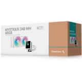 Liquid cooling system DeepCool MYSTIQUE 240 ARGB WH (R-LX240-WHDSNMCP-G-1)