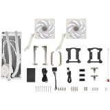 Liquid cooling system Cooler Master MasterLiquid PL240 Flux (MLY-D24M-A23PZ-RW)