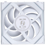Ventilateur pour boîtier Lian Li UNI Fan SL Wireless LCD 120 Reverse Blade White (G99.12RSLLCD1W1W.R0)
