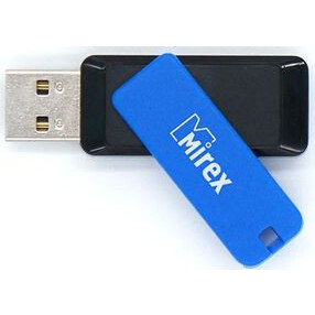 USB zibatmiņa 8Gb Mirex City Blue - 13600-FMUCIB08 - foto 2