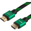 Kabelis Greenconnect HDMI - HDMI v2.0, 0.5m (GCR-51484)