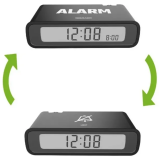 Weckeruhr BALDR B0346S Black (B0346S-BLACK)