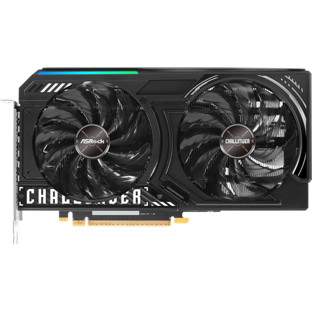 graphics card Intel Arc B580 ASRock Challenger 12GB OC (B580 CL 12GO) - photo 3