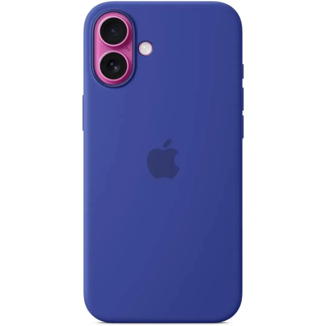 Gehäuse Apple iPhone 16 Plus Silicone Case with MagSafe Ultramarine (MYYF3) - MYYF3ZM/A