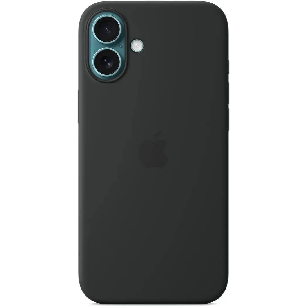 Gehäuse Apple iPhone 16 Plus Silicone Case with MagSafe Black (MYY93) - MYY93ZM/A - Foto 2