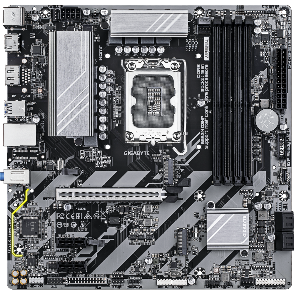 Motherboard Gigabyte B860M D3HP