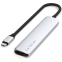 station daccueil Satechi 6-in-1 USB-C Slim Multiport Adapter Silver - ST-P6SS