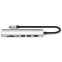 Docking station Satechi 7-in-1 USB-C Slim Multiport Adapter with Ethernet Silver - ST-P7SS - photo 2
