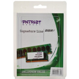 Operatīvā atmiņa 4Gb DDR-III 1600MHz Patriot SO-DIMM (PSD34G160081S)
