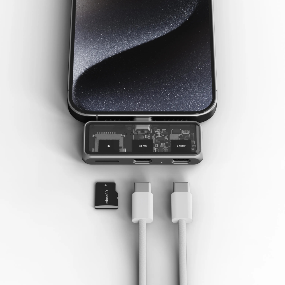 Kartenleser Satechi Mobile XR Hub with microSD Reader - ST-HXRSDM - Foto 4