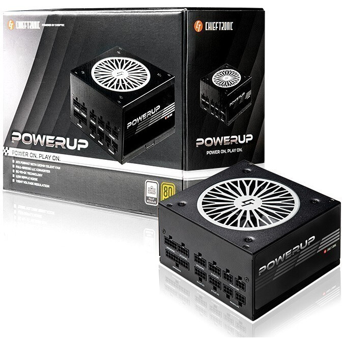 Barošanas bloks Chieftec PowerUp 550W (GPX-550FC) - foto 7