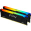 Arbeitsspeicher 32GB DDR4 3200MHz Kingston Fury Beast RGB (KF432C16BB12AK2/32) (2x16GB KIT) - Foto 2