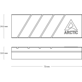 SSD M2 heatsink Arctic Pro M2 Black (ACOTH00001A)