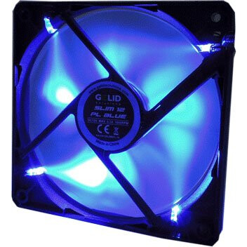 Korpusa dzesētājs GELID Slim 12 PL Blue (FN-FW12-SLIMBPL-16) - FN-FW12SLIMBPL-16 - foto 3