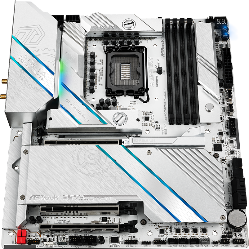 Motherboard ASRock Z890 Taichi AQUA - photo 4