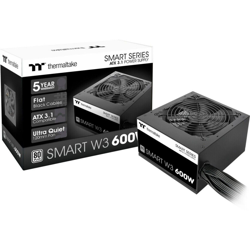 Power Supply 600W Thermaltake Smart W3 (PS-SPW-0600NNFAWE-1) - photo 4