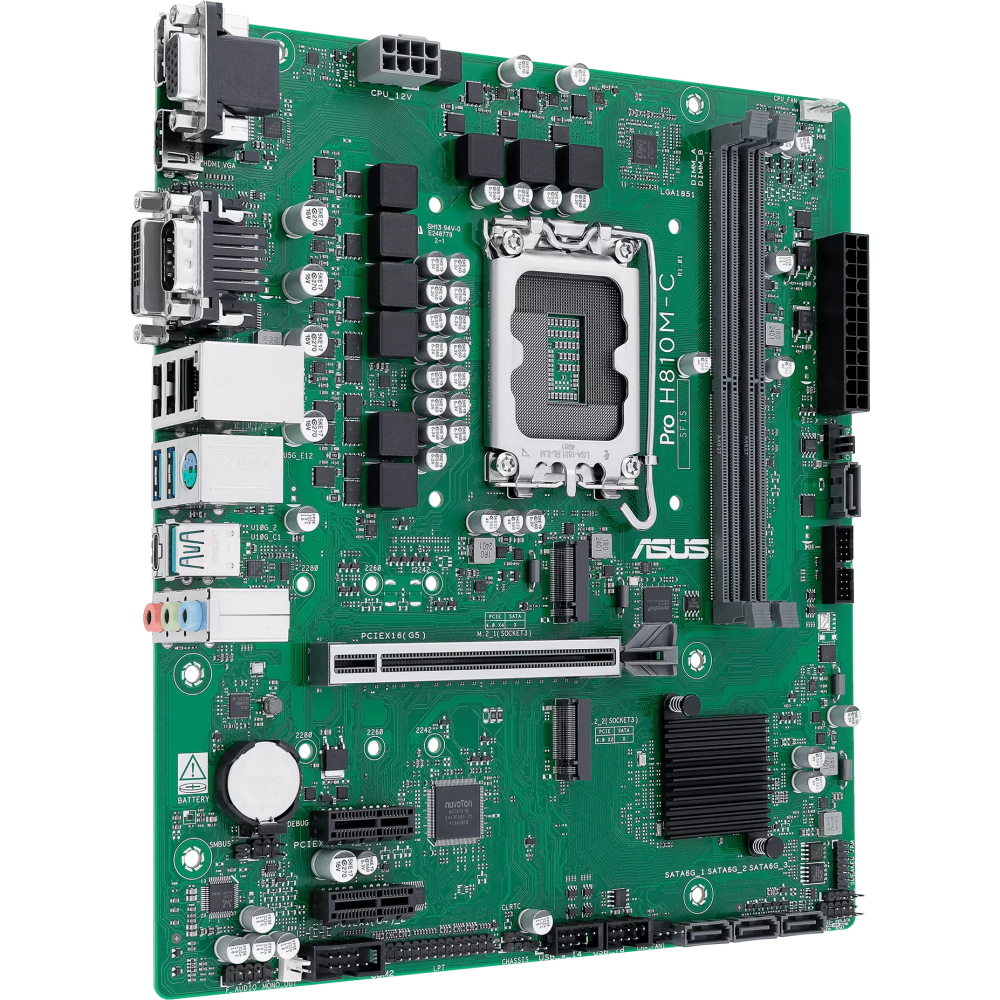 Mainboard ASUS PRO H810M-C-CSM - Foto 2