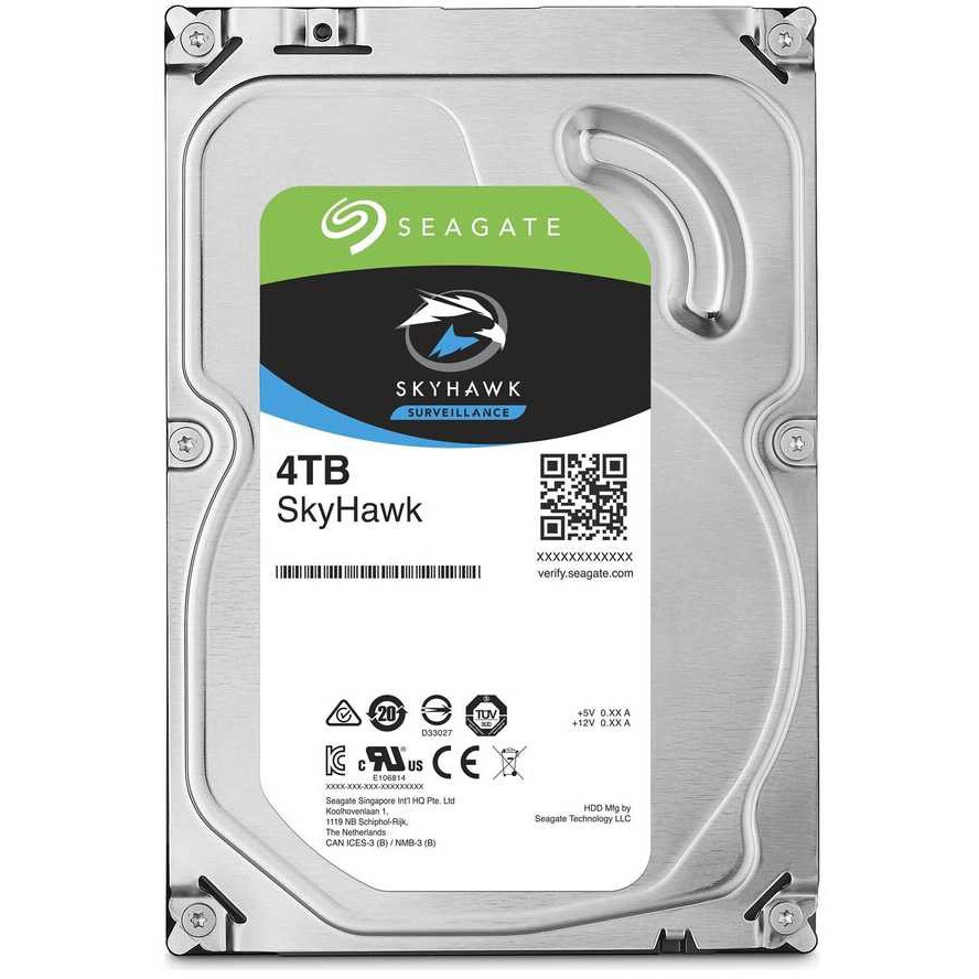 Cietais disks 4Tb SATA-III Seagate SkyHawk Surveillance (ST4000VX013)