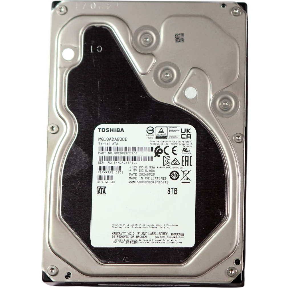 disque dur 8TB SATA-III Toshiba (MG10ADA800E) - photo 3