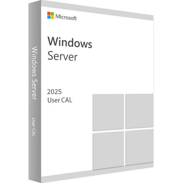 logiciel Microsoft Windows Server CAL 2025 English 1pk DSP OEI 5 Clt User CAL (EP2-25279)