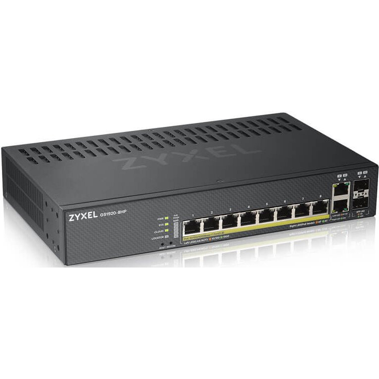 Switch Zyxel GS1920-8HPV2