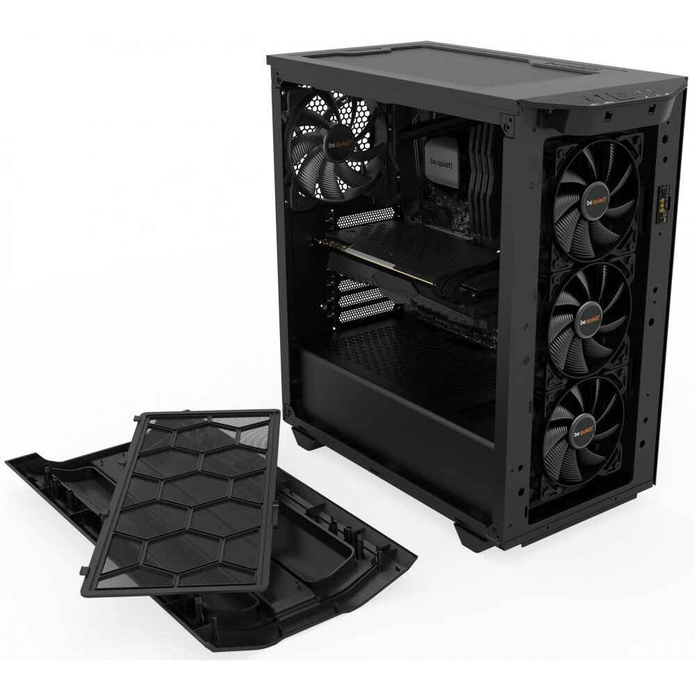 Datoru korpuss Be Quiet Pure Base 500DX Black - BGW37 - foto 7