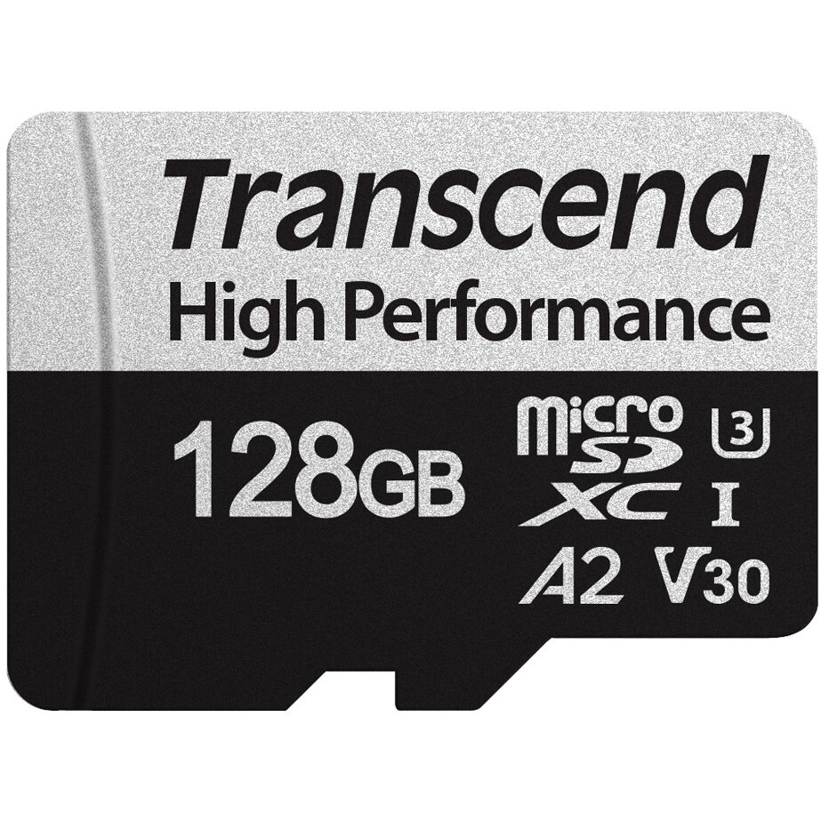 Atmiņas kartes 128Gb MicroSD Transcend (TS128GUSD330S)