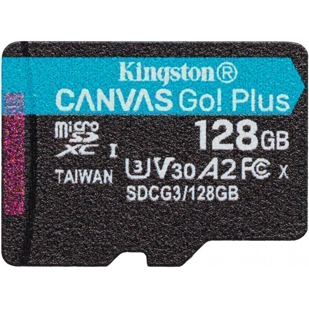 Atmiņas kartes 128Gb MicroSD Kingston (SDCG3/128GBSP)