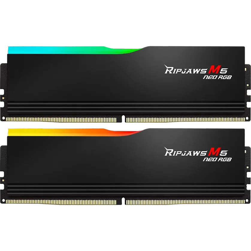 Arbeitsspeicher 32GB DDR5 6000MHz G.Skill Ripjaws M5 Neo RGB (F5-6000J3636F16GX2-RM5NRK) (2x16GB KIT)