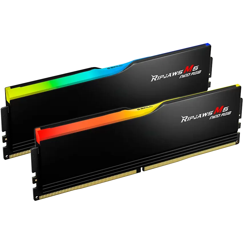 Arbeitsspeicher 32GB DDR5 6000MHz G.Skill Ripjaws M5 Neo RGB (F5-6000J3636F16GX2-RM5NRK) (2x16GB KIT) - Foto 2