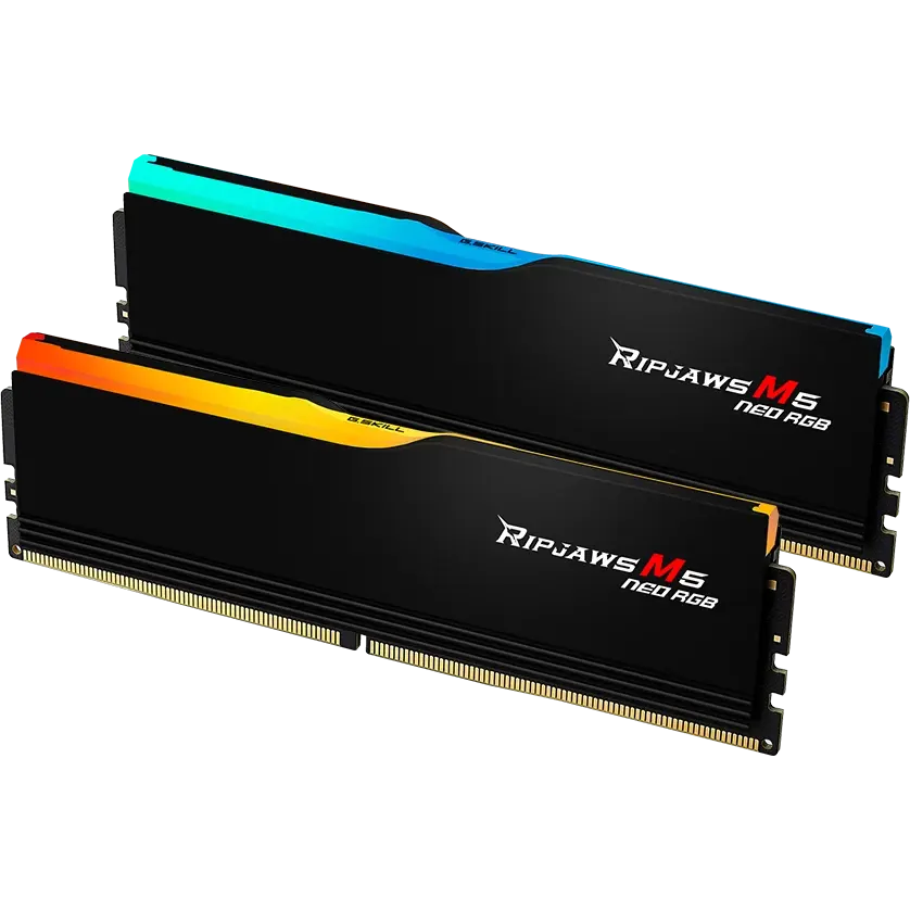 Arbeitsspeicher 32GB DDR5 6000MHz G.Skill Ripjaws M5 Neo RGB (F5-6000J3636F16GX2-RM5NRK) (2x16GB KIT) - Foto 3