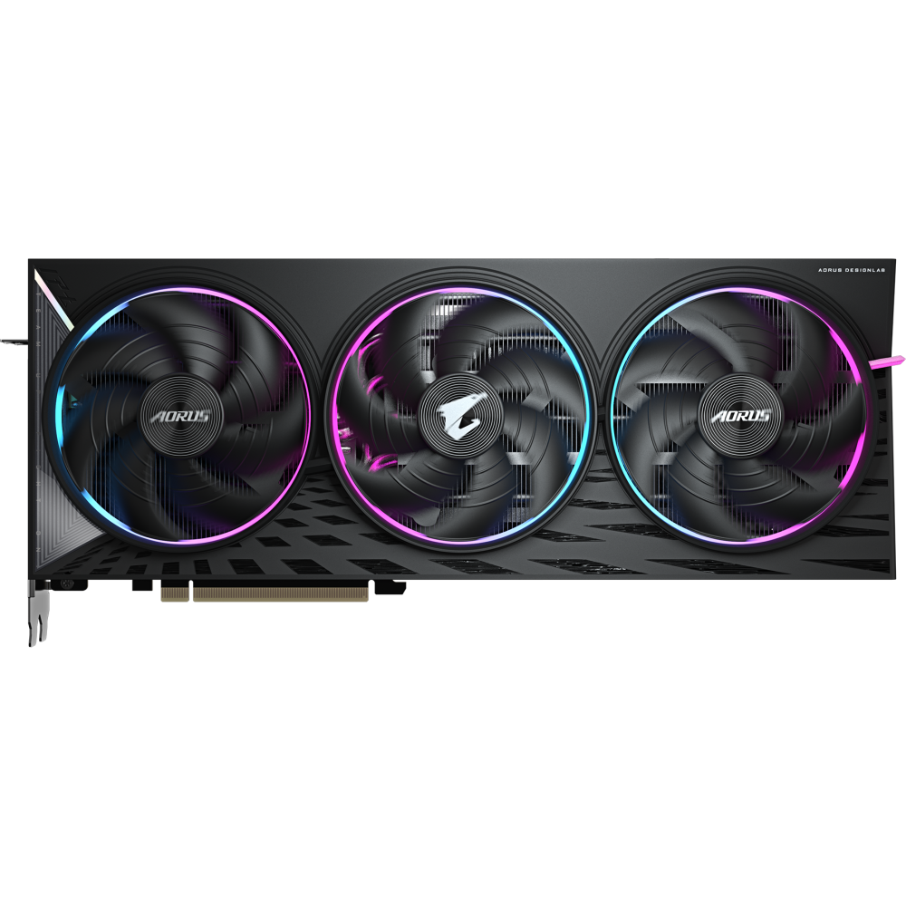 carte graphique AMD Radeon RX 9070 XT Gigabyte AORUS ELITE OC 16GB (GV-R9070XTAORUS E-16GD) - photo 2