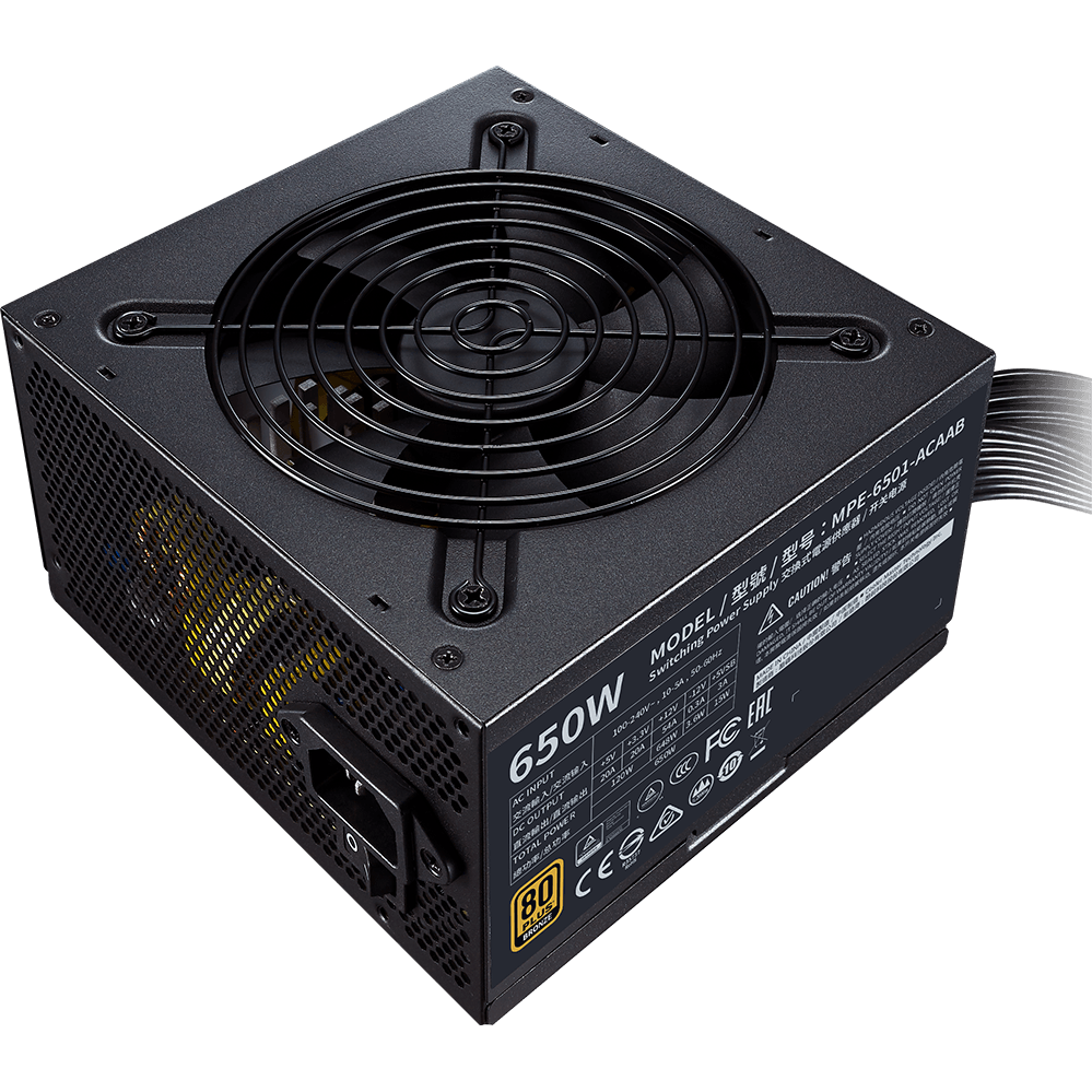 Barošanas bloks 650W Cooler Master MWE Bronze V2 (MPE-6501-ACAAB-EU)