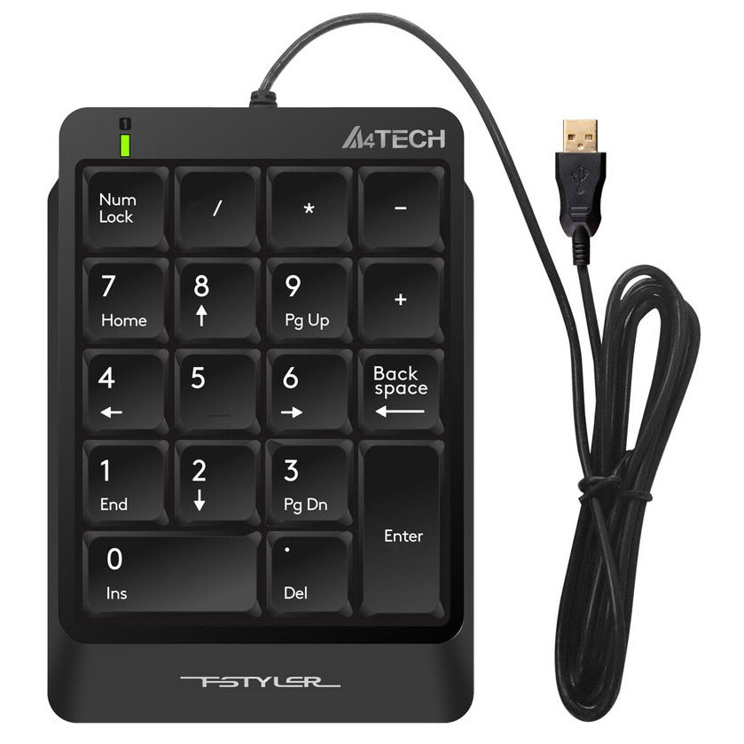 Bloc de chiffres A4Tech Fstyler FK13P Black - photo 2