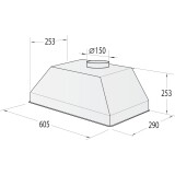 hotte aspirante Gorenje BHI626E6B
