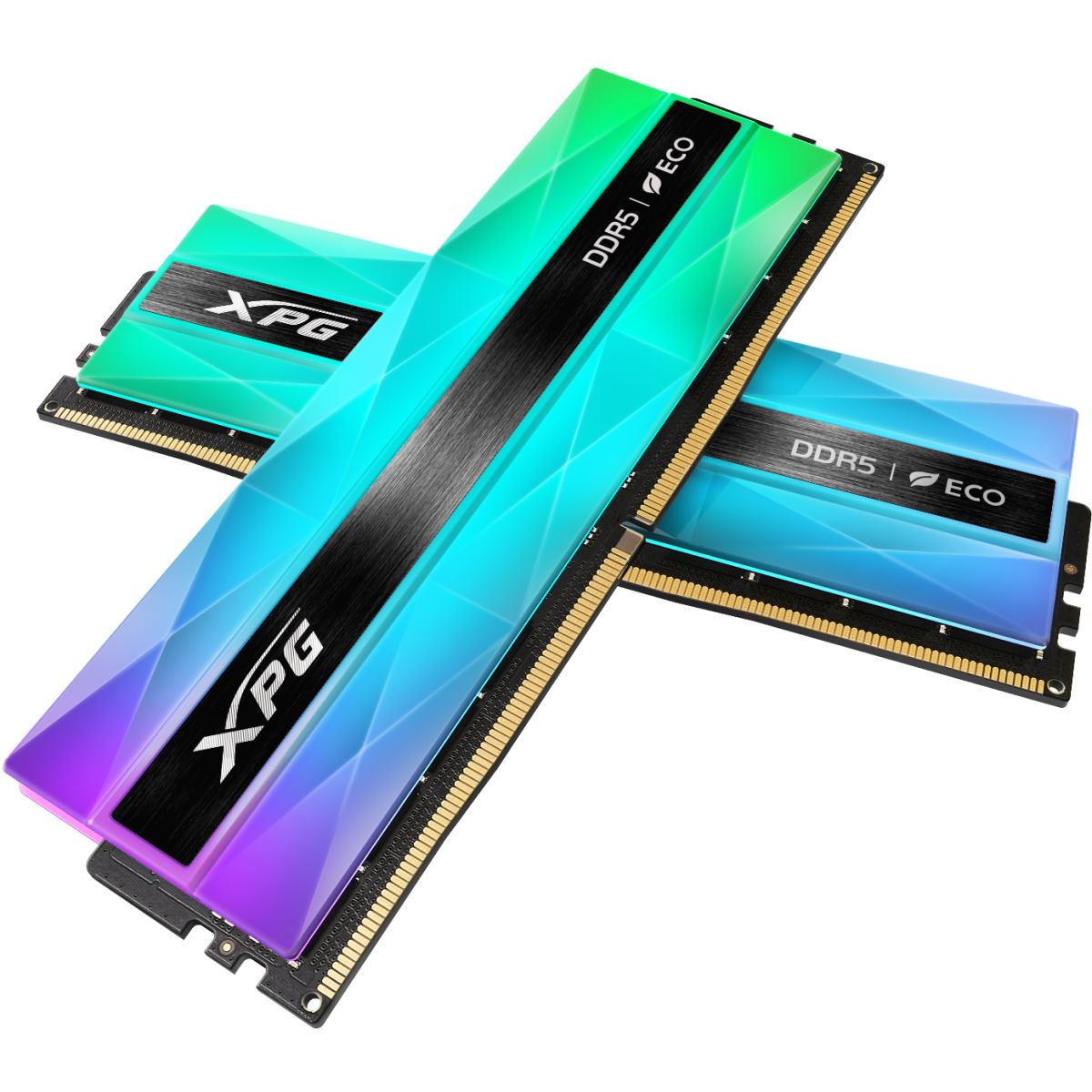 Arbeitsspeicher 32GB DDR5 6000MHz ADATA XPG Lancer Neon RGB (AX5U6000C3016G-DCLANRSG) (2x16GB KIT) - Foto 4