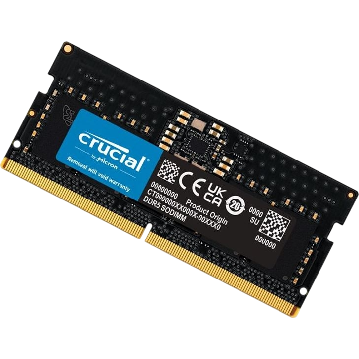 Arbeitsspeicher 8GB DDR5 5600MHz Crucial SO-DIMM (CT8G56C46S5) - Foto 2