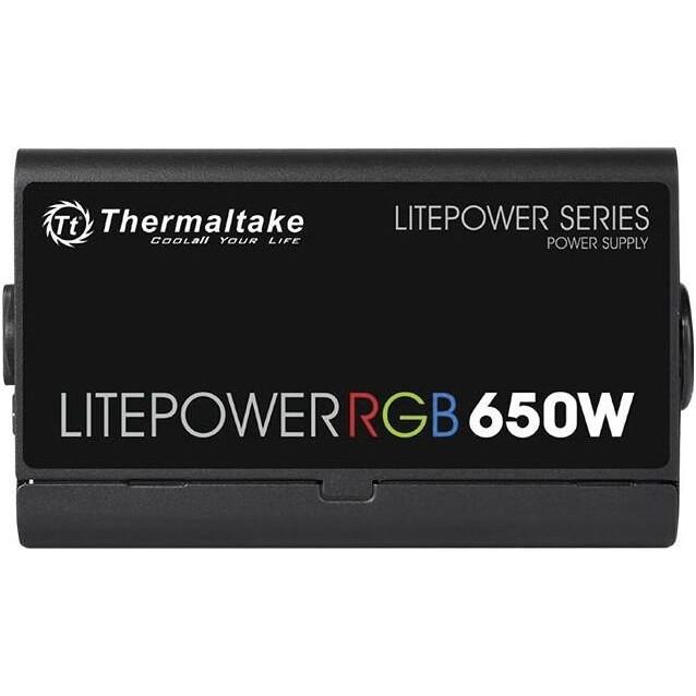 Bloc dalimentation 650W Thermaltake LitePower RGB (PS-LTP-0650NHSANE-1) - photo 4
