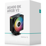 cooler DeepCool AG400 BK ARGB V2 (R-AG400-BKAMMN-GJD)