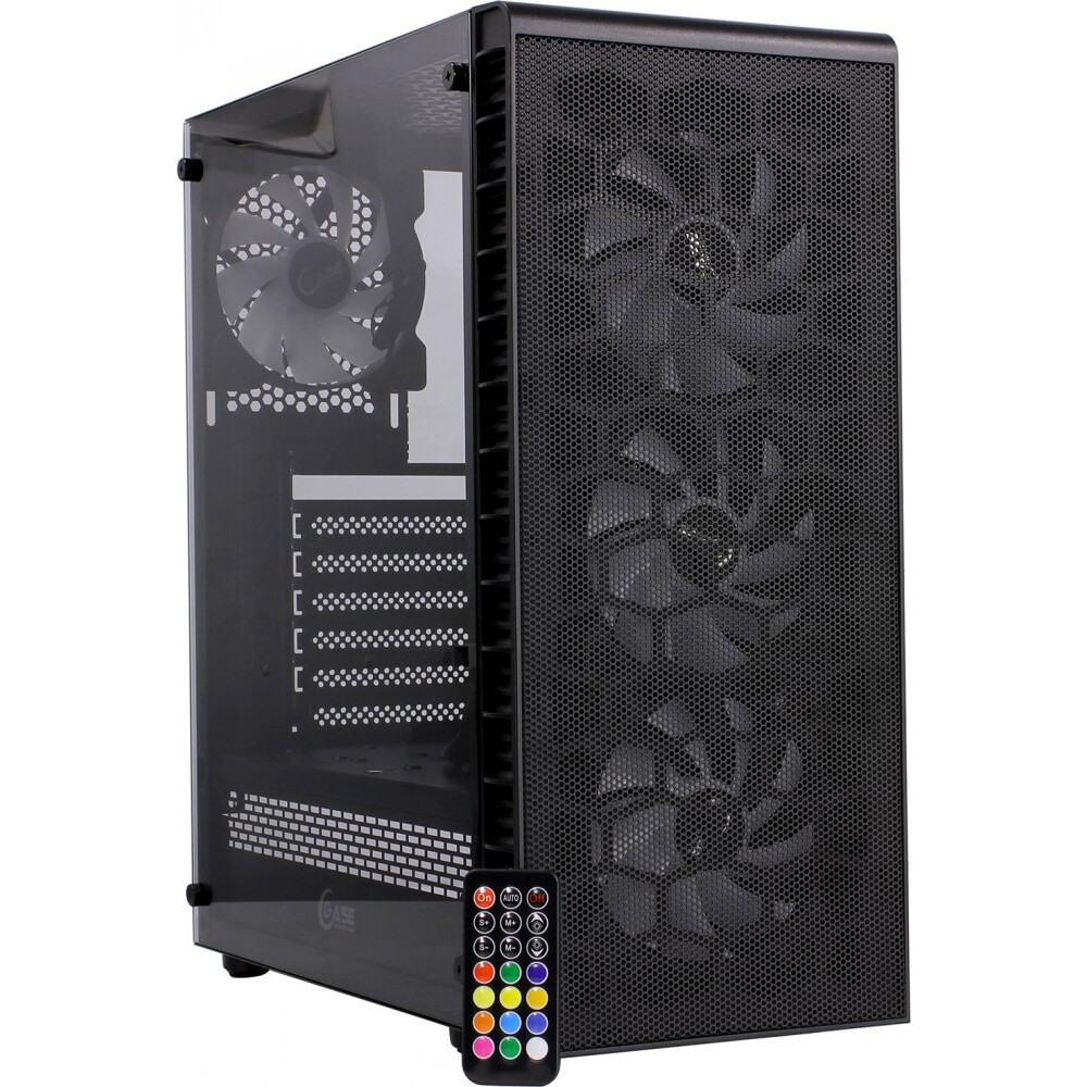 Datoru korpuss Powercase Mistral Z4С Mesh ARGB Black - CMIZ4C-A4 - foto 5