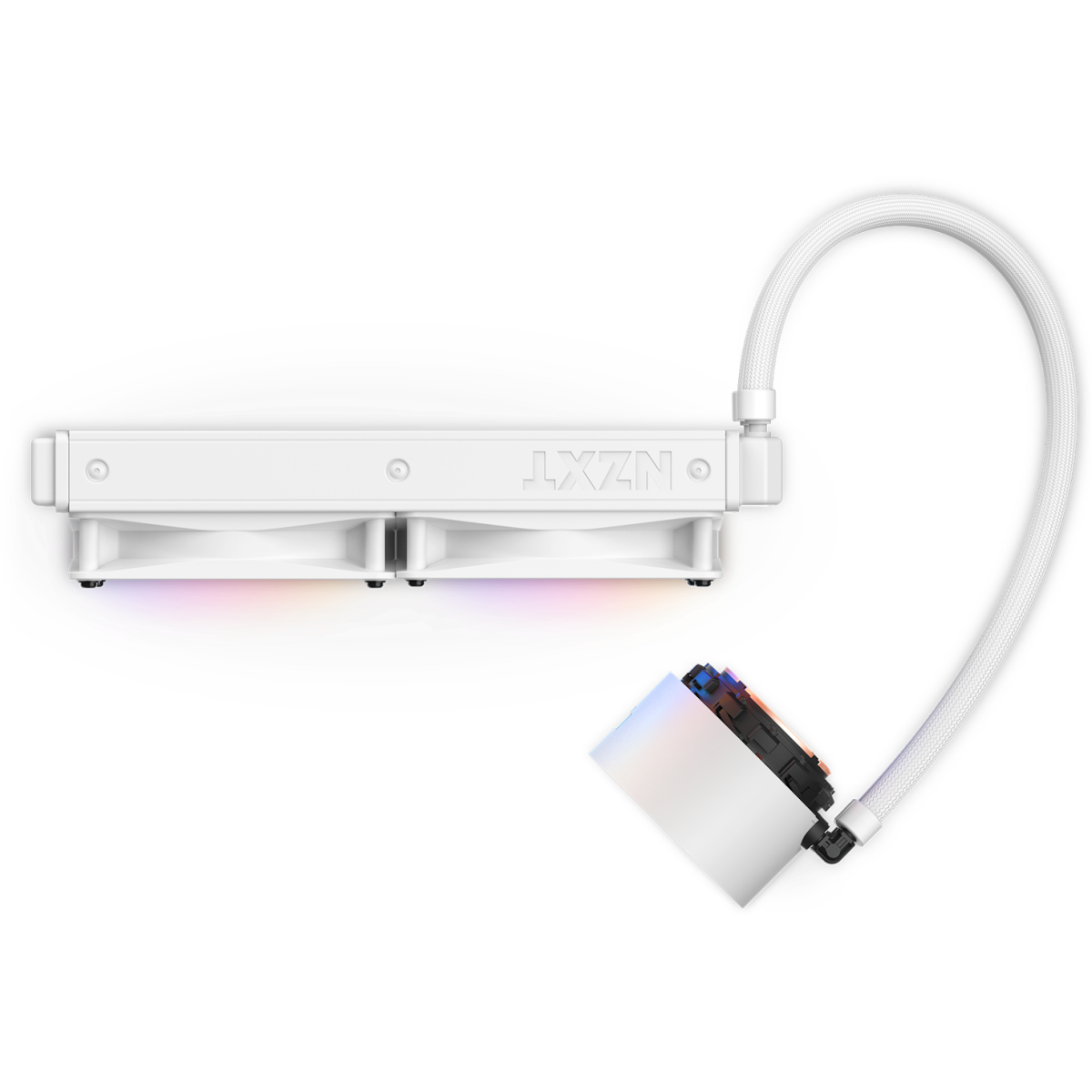 Liquid cooling system NZXT Kraken Elite 240 RGB White (RL-KR24E-W1) - photo 2