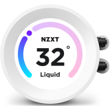 Liquid cooling system NZXT Kraken Elite 240 RGB White (RL-KR24E-W1)