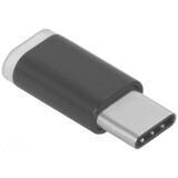 Pārejas savienojums microUSB (F) - USB Type-C, Greenconnect GCR-UC3U2MF-BK