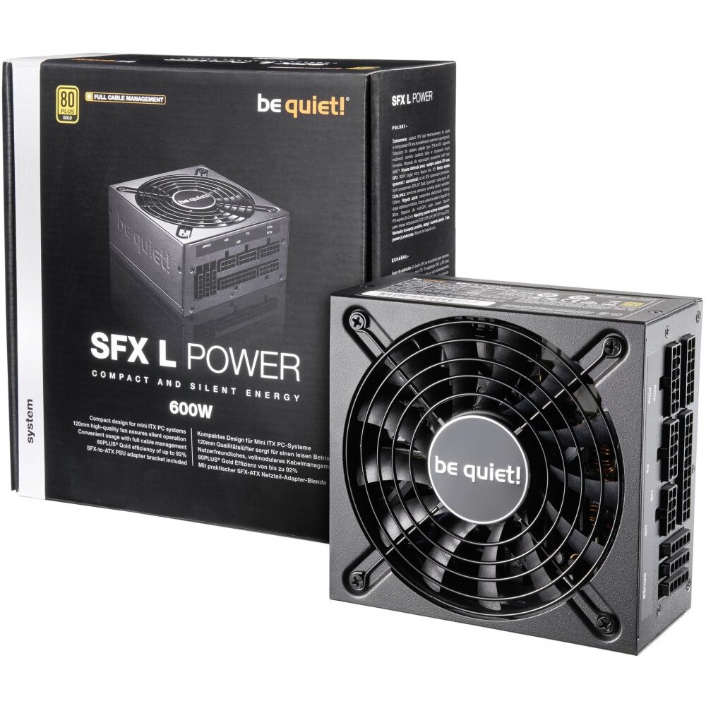 Barošanas bloks Be Quiet SFX-L POWER 600W (BN239) - foto 4
