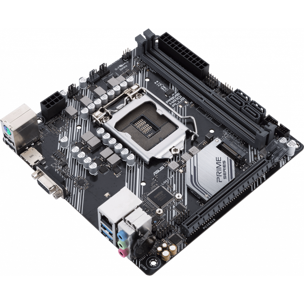 Pamatplate ASUS PRIME H410I-PLUS/CSM - foto 4