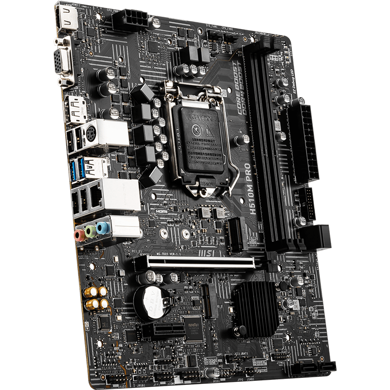 Pamatplate MSI H510M PRO - foto 2